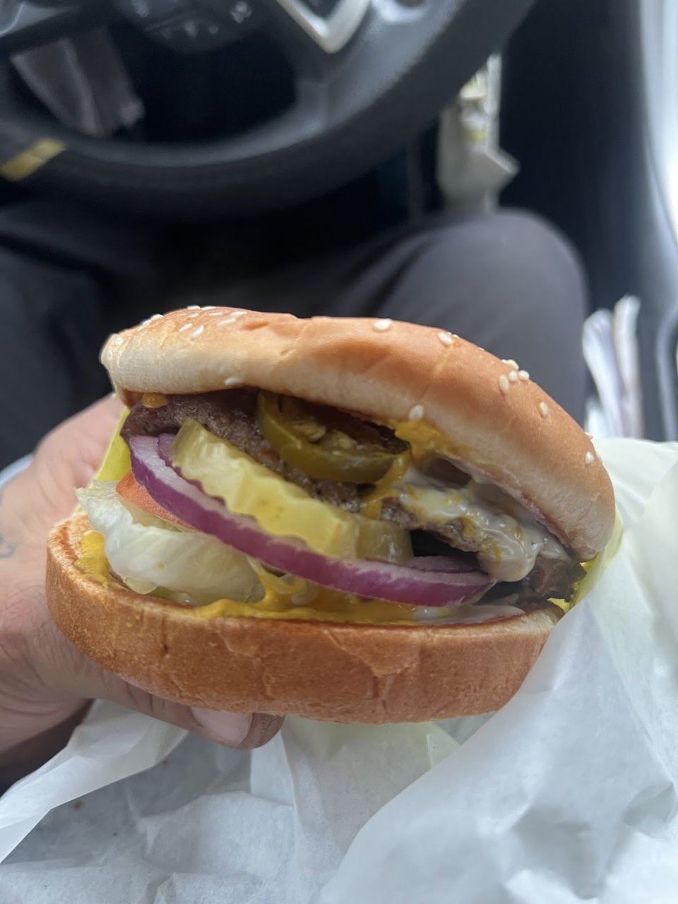 Super Burger with Jalapeño
