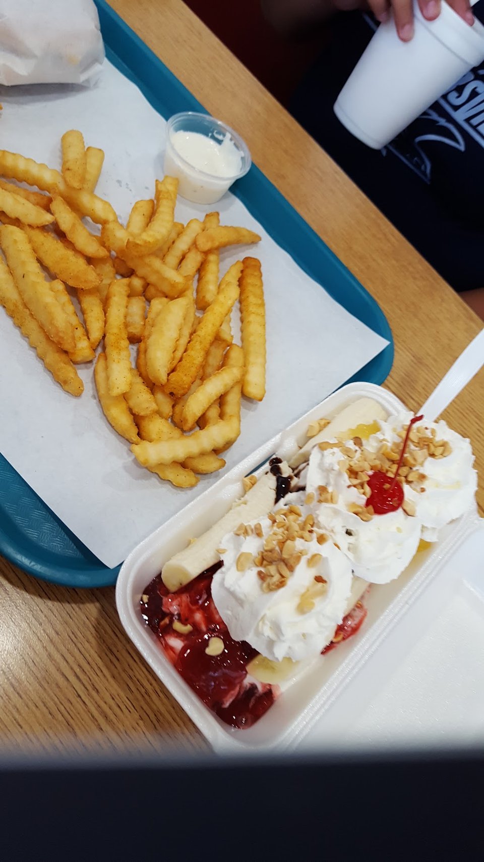 Fries & Ice Cream