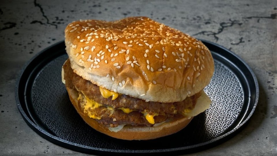 Side orders and fries shown on a menu.